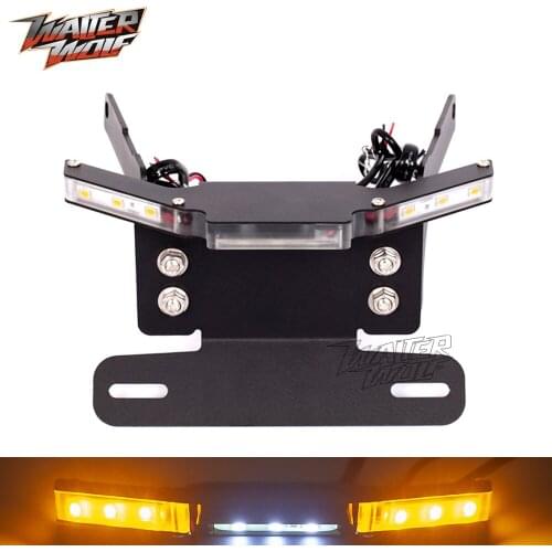 License Plate Bracket For HONDA CB900F HORNET 2001-2007 CB Motorcycle Number Tail Tidy Fender Eliminator LED Accessories Holder