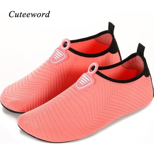 Summer Kids Beach Shoes Boys Girls Swimming Shoes Soft Bottom Non-slip Diving Water Socks Quick Drying Breathable Children Shoes