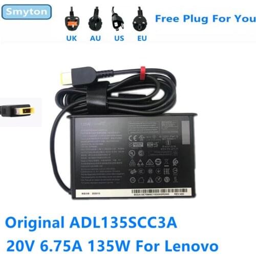 Original ADL135SCC3A 135W 20V 6.75A ADL135SCC2A AC Adapter For Lenovo X1 S5 ADL135SDC3A ADL135SLC3A Laptop Power Supply Charger