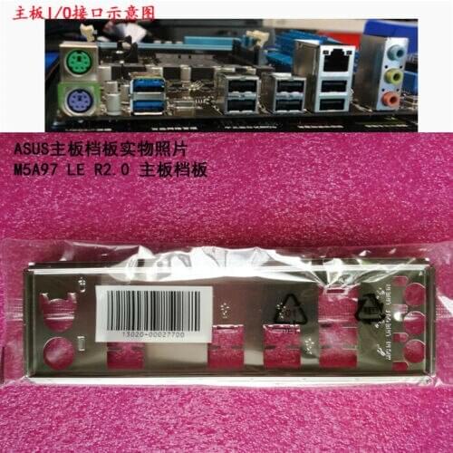 Original IO I/O Shield BackPlate Blende Bracket For Asus M5A97 LE R2.0