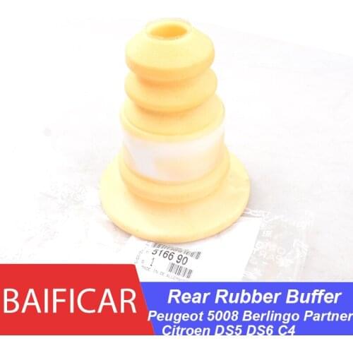 Baificar Brand Genuine Rear Suspension Rebound Block Rubber Buffer 516690 For Peugeot 5008 Berlingo Partner Citroen C4 DS5 DS6