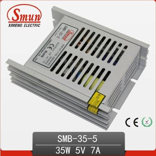 SMUN 35W 5VDC 7A Output Switching Power Supply Universal AC Input Power Supply SMB-35-5