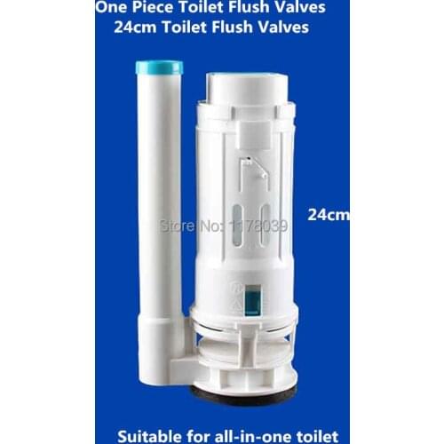 24cm One Piece Toilet Flush Valves Suitable for water tank height 25-30cm,all-in-one toilet seats water tank drain Valves,J17438