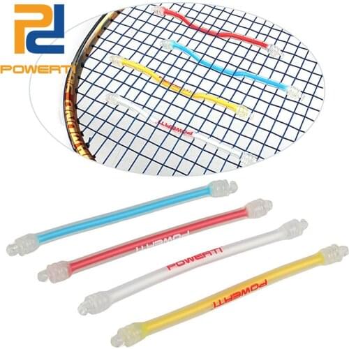 POWERTI 10pcs/lot Silicone Tennis Vibration Dampener Absorber for Tennis Racket to Reduce Hook Shock Sports Outside