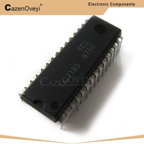 2pcs/lot LC7185-8750 LC7185 DIP-30 In Stock