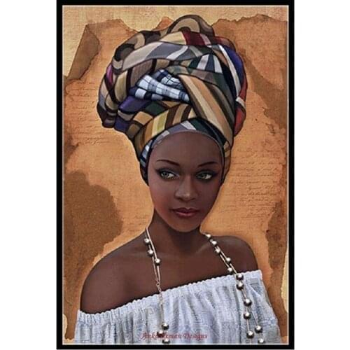 5D DIY diamond painting African woman full square/round diamond kit painting rhinestones embroidery art home decor gift handmade