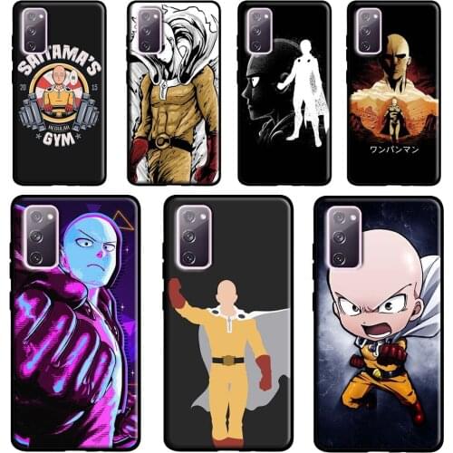 One Punch Man Case For Samsung Galaxy S21 Ultra S20 FE S8 S9 S10 Plus Note 20 Ultra Note 10 Plus Cover