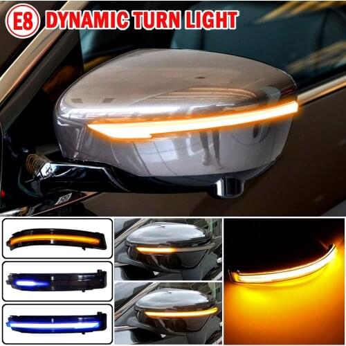 Dynamic Blinker for Nissan X-Trail T32 Qashqai J11 Murano Z52 Navara NP300 Pathfinder Juke LED Turn Signal Lights Mirror