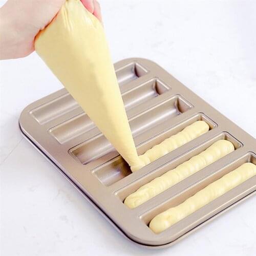 Biscuit Mold 6-Grids Non-stick Creative Chocolate Mold Cookie Mold Baking Mold Cookie Molds Baking Dishes and Pans Kitchen Tools