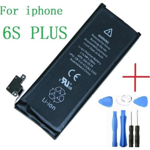 Mobile Phone Battery For iPhone 6s plus Real Capacity 2750mAh 3.8V battery for iphone 6s plus With Repair Tools Kit