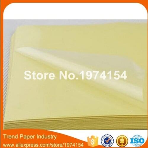 Hot new special 400 sheets self adhesive A4 blank transparent / clear PET label sticker sheets for laser printer