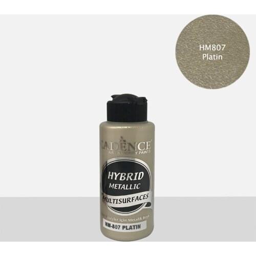 Cadence Multisurface Hybrid Hybrid Paint 807-Metalik Platinum 120ml