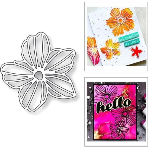 2020 New Plant Flower Decoration Leaf Embossing Metal Cutting Dies Cut For DIY Making Greeting Card Paper Scrapbooking No Stamps