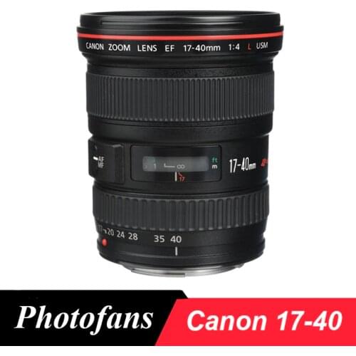 Canon 17-40 lenses EF 17-40mm f/4L USM Lens for Canon 650D 700D 760D 70D 80D 7D 6D 5D2 5D3 1Dx T5i T3i T6 Dslr Camera