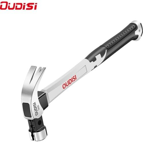 OUDISI Claw Hammer Woodworking Nail Hammer Portable Tools Electrical Plumbing Repair Instruments