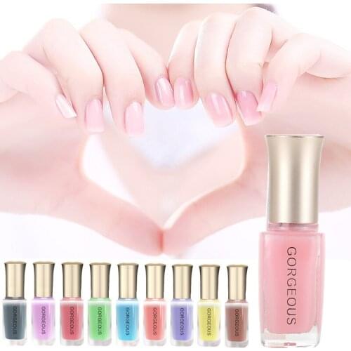 Professional Sweet Color Jelly Nail Polish For Women Translucent Fashion Nail Polish Art Nail Polish Glue