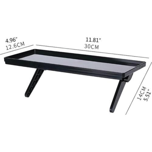 Adjustable Storage Rack TV Top Box Shelf Bracket Notebook Computer Screen Holder LX9B