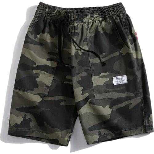 New Men Lightweight Camouflage Shorts 2019 Male Hot Sale Casual Military Cargo Shorts Knee Length Mens Summer Short Pants Homme
