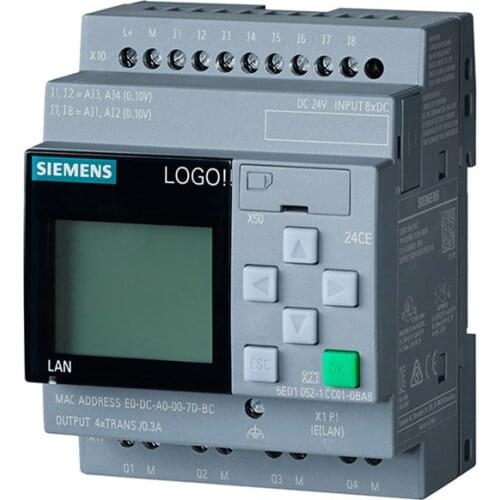 Siemens Simatic LOGO! AM2 AQ expansion module 6ED1055-1MM00-0BA1 Siemens PLC