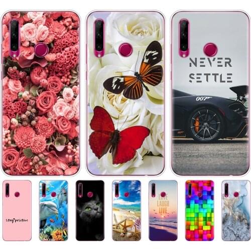 Silicon Case For Huawei Honor 10i Case HRY-LX1T Painted Soft TPU Back Phone Cover For Huawei Honor 10 i 6.21 inch Protective Bag