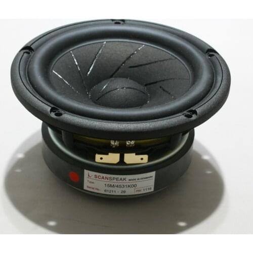 Scan-Speak 15M/4531K00 Danish gentlemans treasure 5-inch alto horn paper tray classic