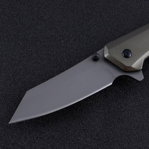 Folding Knife Outdoor Folding Knife Self-defense Wilderness Survival High Hardness Sharp Army Knife Field Camping Pocket Knife