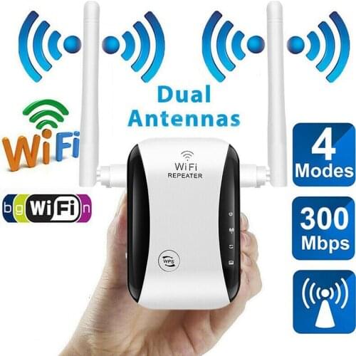 WiFi Range Extender Internet Booster Network Router Wireless Signal Repeater