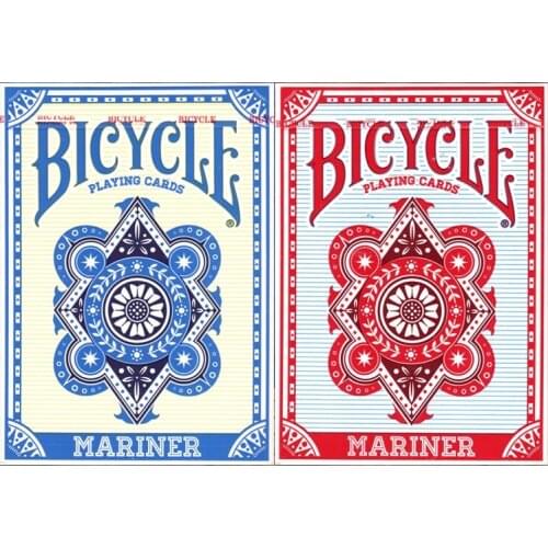 Bicycle Mariner Playing Cards Red/Blue USPCC Deck Poker Size Magic Card Games Magic Tricks Props for Magician