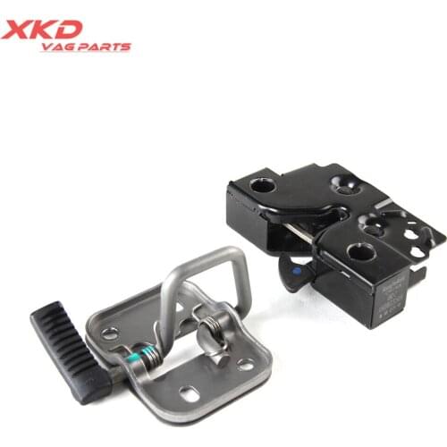 Upper&Lower Bonnet Engine Hood Lock Latch Set Fit For J-etta MK6 Passa NMS 12-17 5C7 823 509 1K8 823 186 D