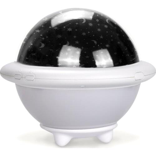 Star projector small night light romantic spin creative girl child stars dream sleep bedroom luminous lamp