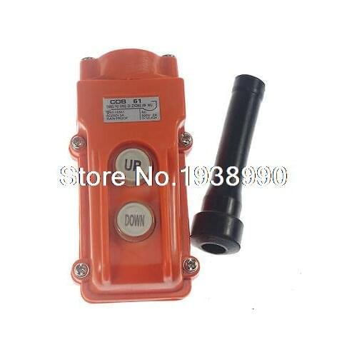 1)For Hoist And Crane Pendant Control Station Push Button Switch UP-Down COB-61