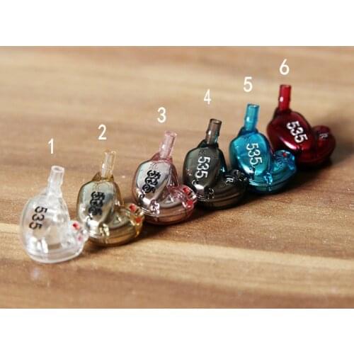 1PC Plating High Quality DIY Repair Parts Housing Shell Crust Cover For Shure SE535 Noise Sound Isolating Earphone