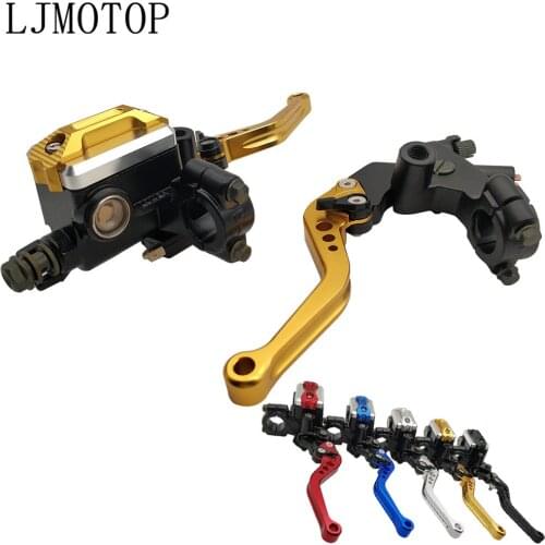 22mm Motorcycle Brake Clutch Levers Cable Clutch Reservoir For kawasaki versys 650 z900 z1000 suzuki 650 africa twin Accessories