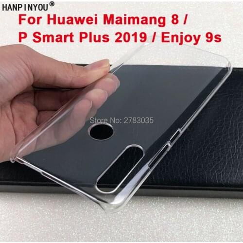 For Huawei Maimang 8 /P Smart Plus 2019/Enjoy 9s Glossy Snap Phone Case Crystal Invisible Hard PC Cover Clear Protect Back Shell