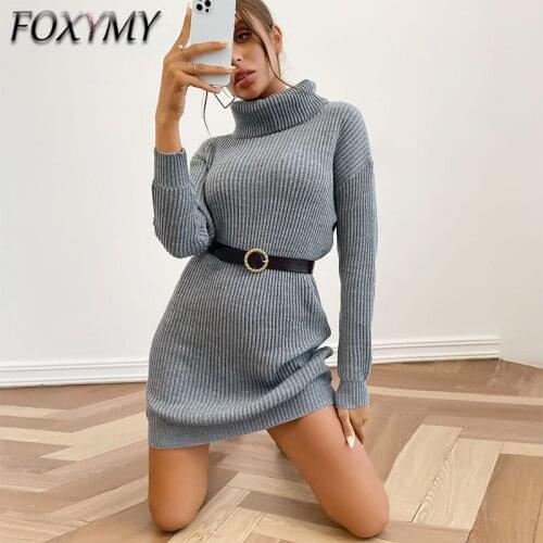 Модные трикотажные платья FOXYMY China At AliExpress