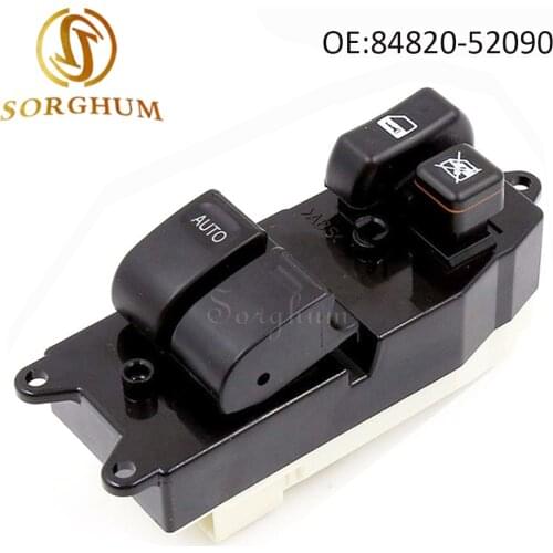 84820-52090 8482052090 Power Window Lifter Regulator Master Control Switch For Toyota Yaris Echo Verso