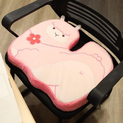 Forest Animal Memory Foam Seat for Home and Office Chair