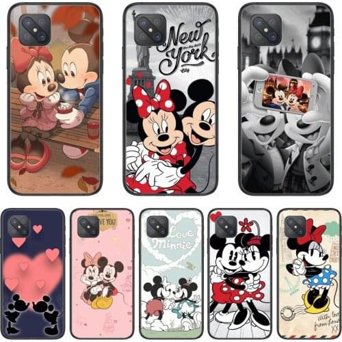 Disney Mickey Mouse Fashion Phone Case cover For OPPO A91 9 83 79 92s 5 F9 A7X Reno2 Realme6pro 5 black tpu cell cover
