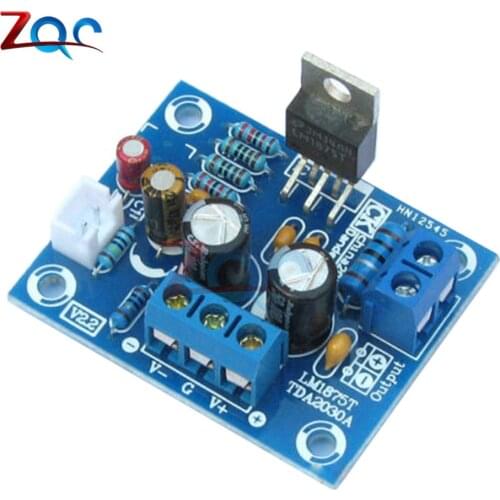 LM1875T Mono Channel Amplifier Board 20W HiFi Stereo Audio Amplifier Module DIY Kit