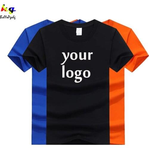 Custom logo summer tops T-shirt new T-shirt short sleeve custom logo or picture T-shirt casual fashion men and women street top