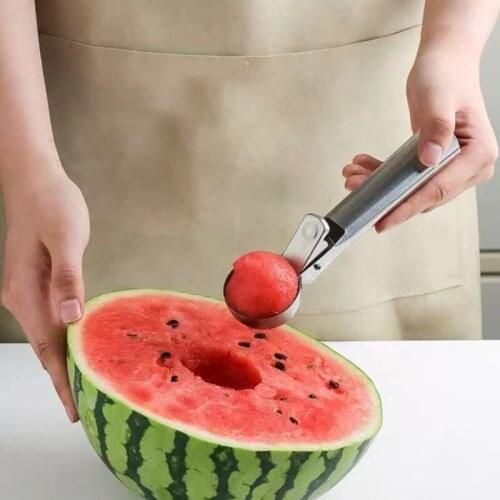 2021 New Stainless Steel Ice Cream Scoop Commercial Watermelon Creative Simplicity And Convenience Essential Home Kitchen