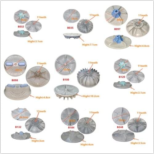 11 Teeth Diameter 36cm Washing Machine Pulsator Replacement Part Wave Plate Pulsator