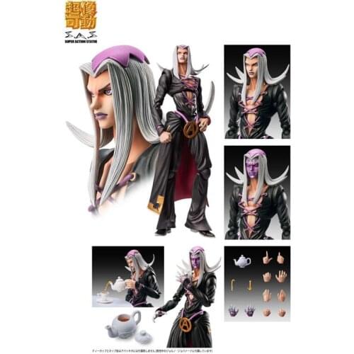 Original Medicos Leone Abbacchio model bizarre adventure action figure toy