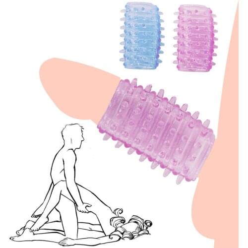 Sex Toys Penis Enlargement Sleeve Condoms For Men Cock Rings Delay Ejaculation Foreskin Chastity Intimate Prolonged Time