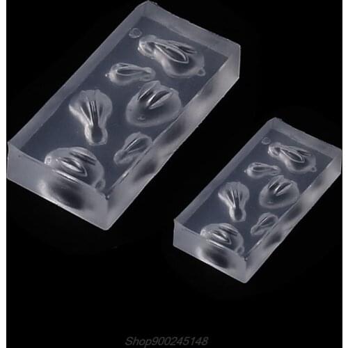 Rabbit Pendant Silicone Resin Mold Bunny Rabbit Epoxy Resin Mold Jewelry Tools Au06 20 Dropship