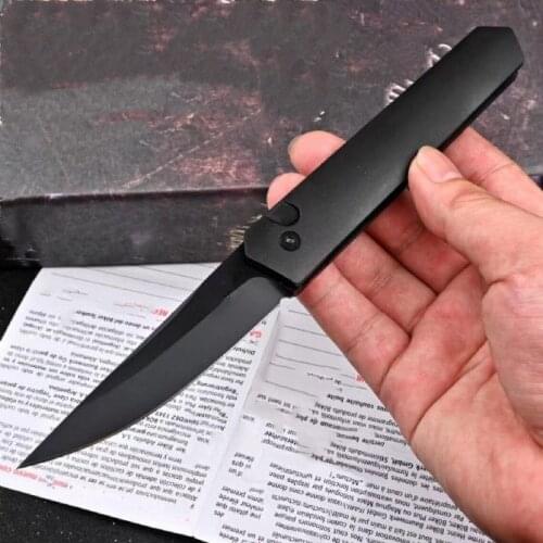 Bor&Prote 154CM Blade Aviation Aluminum Handle Single Action Tactical Pocket Folding Knife Hunting Fishing EDC Survival Tool