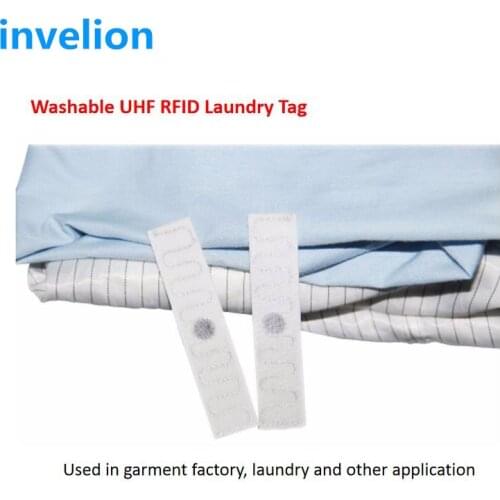 Uhf rfid clothing tag washable anti high temperature rfid garment inventory laundray management