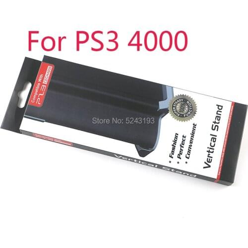 1pcs Vertical Stand Dock Mount Bracket for Sony Playstation PS3 Super Slim CECH-4000/4012 Support Game Console Holder Base