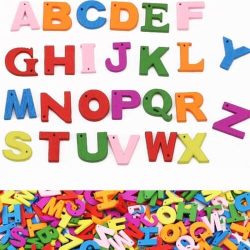 100 Pcs/Set Alphabet Letters/Number Spell Word Board Games DIY Colorful Puzzle Game Accessories