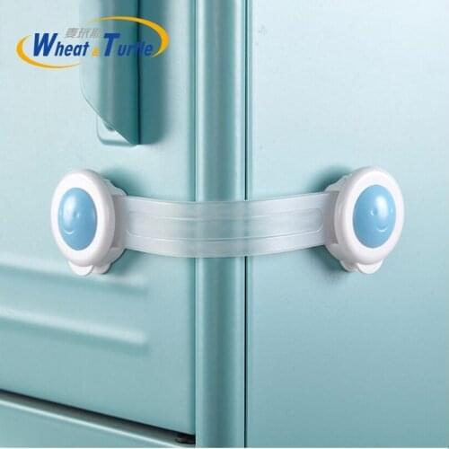 5pcs/Lot Baby Safety Care Protect Lock For Drawers Cabinets Doors Appliance Inafant Baby kids Children Safety Protector Lock